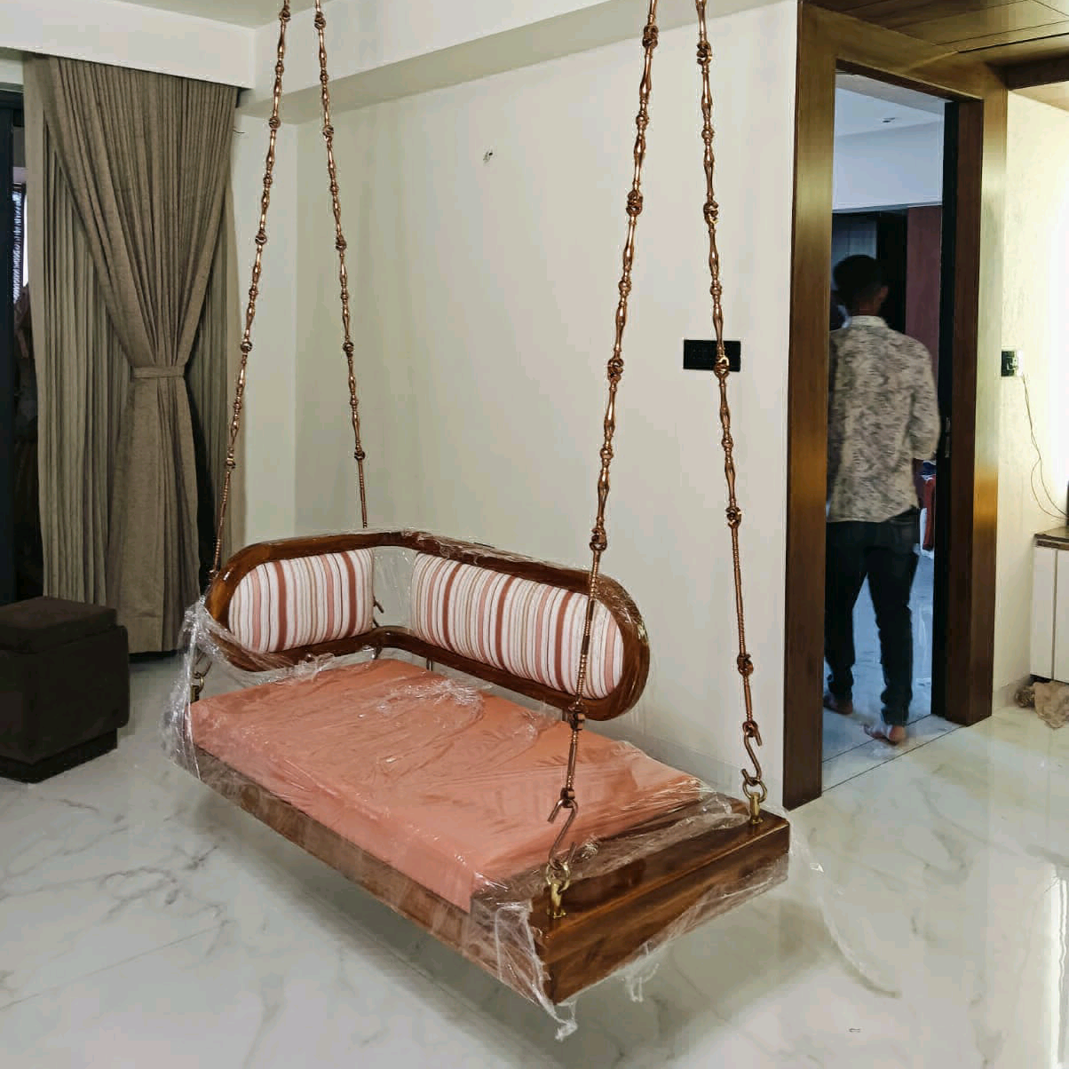 Designer Wooden Hanging Swing 